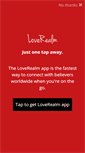 Mobile Screenshot of loverealm.com