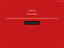 Tablet Screenshot of loverealm.com